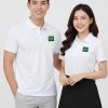 đồng phục polo doanh nghiệp màu trắng