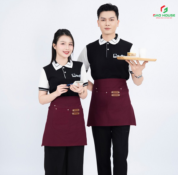 may áo đồng phục nhà hàng