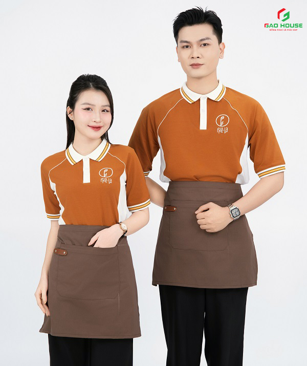 tạp dề đồng phục