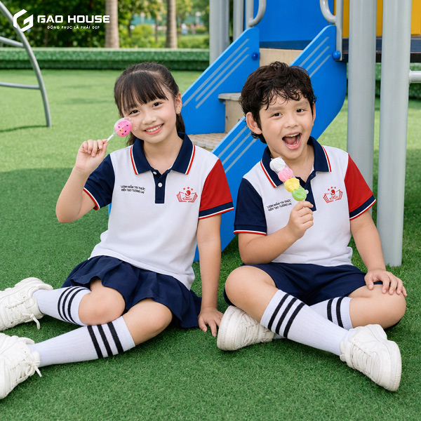 áo đồng phục mầm non đẹp