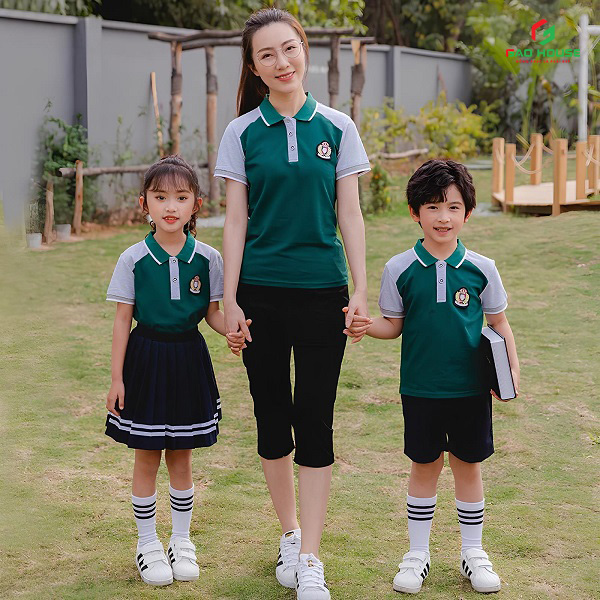 áo polo đồng phục giáo viên mầm non