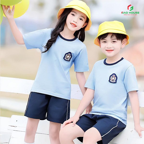 phụ kiện mũ đồng phục học sinh mầm non